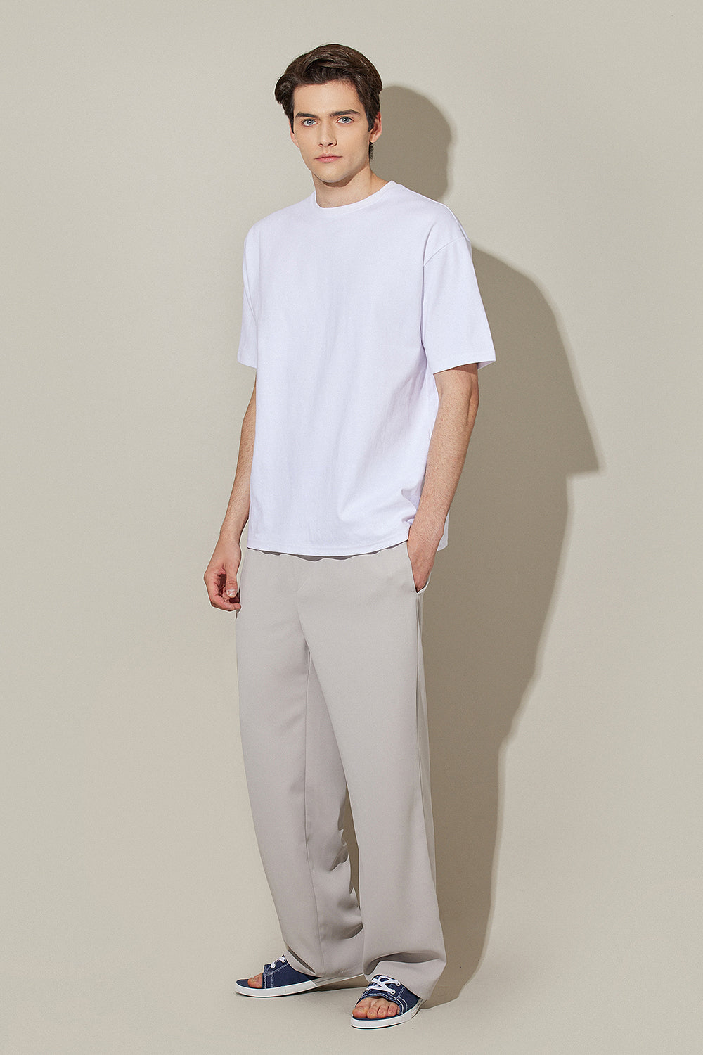 Relaxed Fit Short Sleeve T-shirt - White