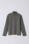 EDUARDO Men Turtleneck Premium Cotton Blend Heavyweight Long Sleeve Semi Over T-Shirt Pullover.