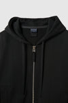 EDUARDO Overfit Incision Balloon Hoodie Zip-Up.