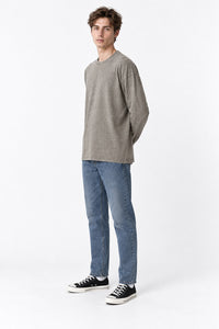 Men’s Oversized Pigment-Dyed Long-Sleeve T-Shirt