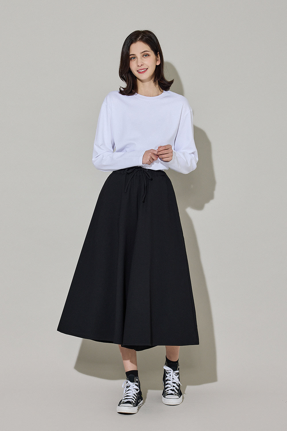 Women’s Relax Semi-Oversized Long-Sleeve T-Shirt – Classic Multipack