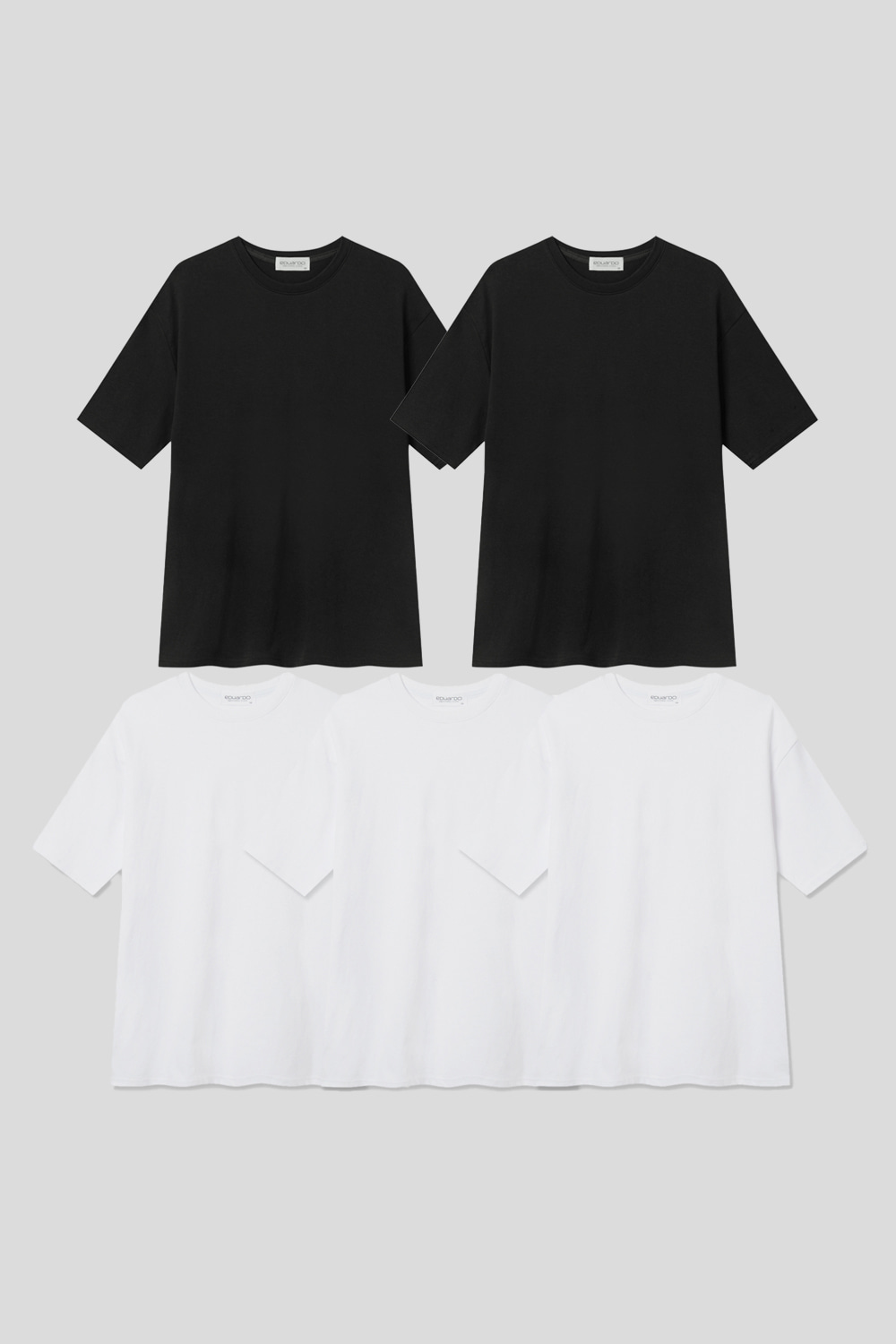 Men’s Relax Semi-Oversized Short-Sleeve T-Shirt – Classic Multipack