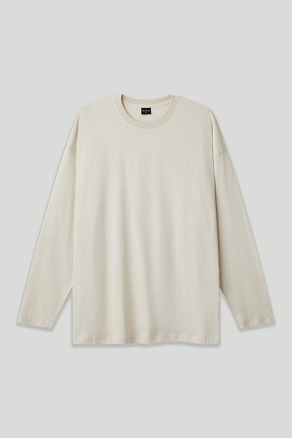 Men’s Oversized Pigment-Dyed Long-Sleeve T-Shirt