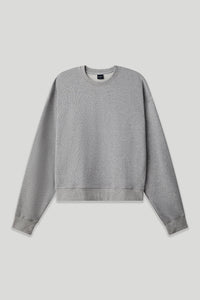 Men’s Oversized Soft Heavyweight Cropped Sweatshirt