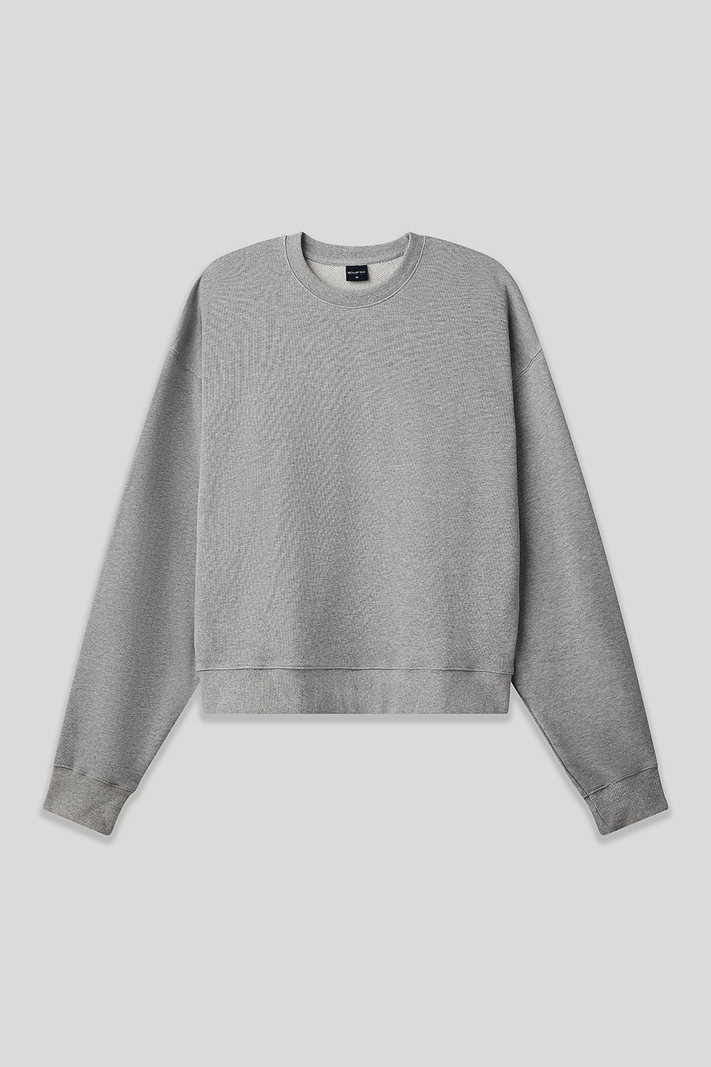 Men’s Oversized Soft Heavyweight Cropped Sweatshirt