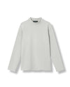 EDUARDO Women's Long Sleeve Semi-Over Fit Brushed Heavy Cotton Blend Mock Neck Top.