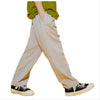 EDUARDO Unisex Youth Wide Cool Moist Banding Slacks Elastic Waist with Pockets Pants.