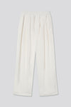 EDUARDO Women's Drawstring Elastic Waisted Wide Leg Trouser with Pockets.