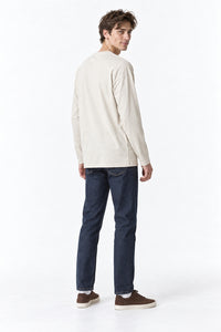 Men’s Oversized Pigment-Dyed Long-Sleeve T-Shirt