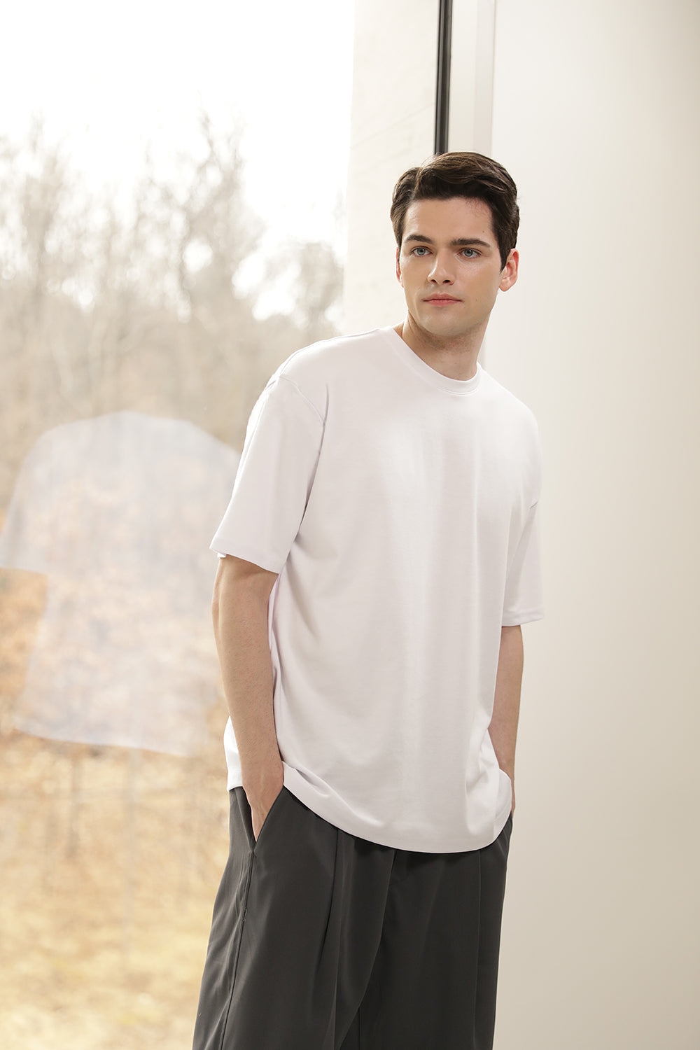 Men’s Relax Semi-Oversized Short-Sleeve T-Shirt – Easy Multipack