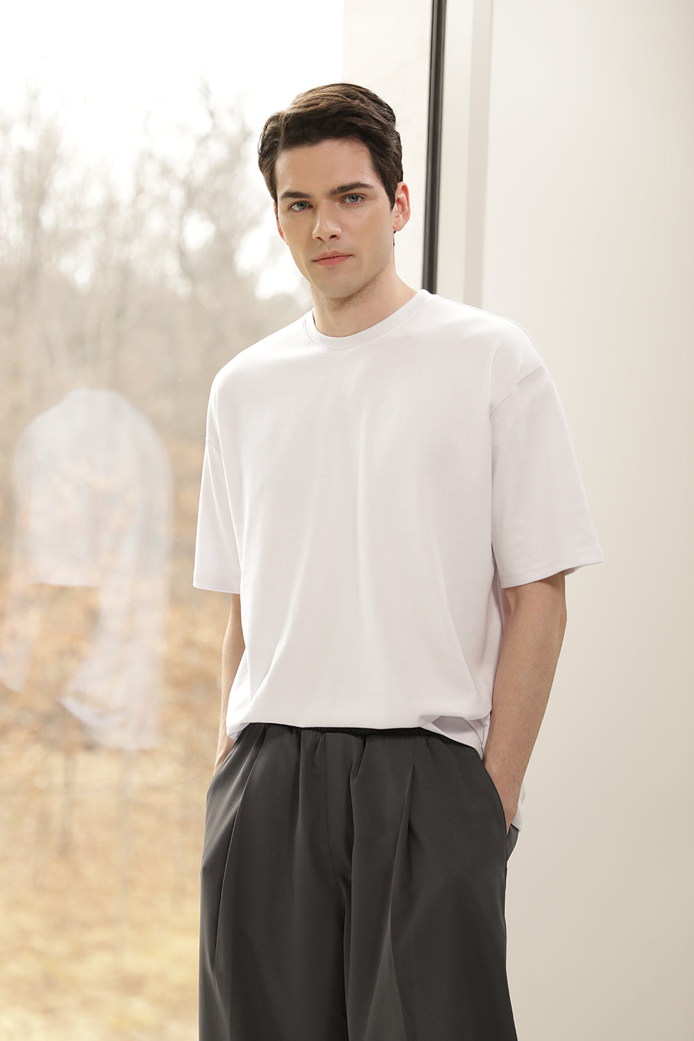 Men’s Relax Semi-Oversized Short-Sleeve T-Shirt – Easy Multipack