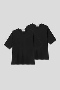 Men’s Relax Semi-Oversized Cropped Short-Sleeve T-Shirt – Classic Multipack