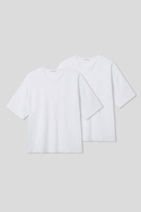 Men’s Relax Semi-Oversized Cropped Short-Sleeve T-Shirt – Classic Multipack