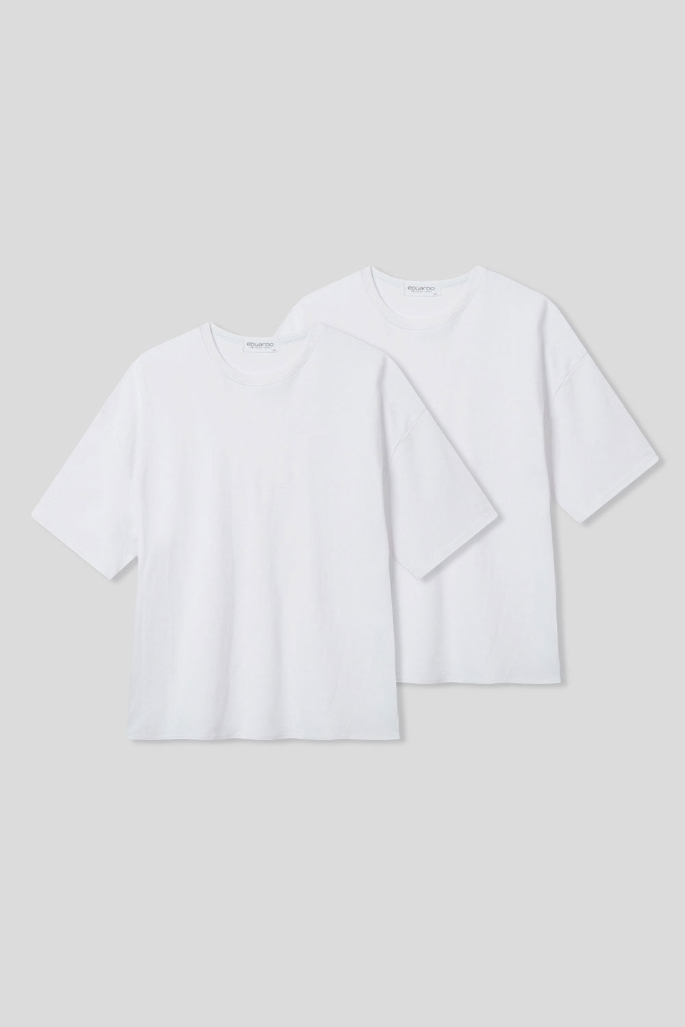 Men’s Relax Semi-Oversized Cropped Short-Sleeve T-Shirt – Classic Multipack