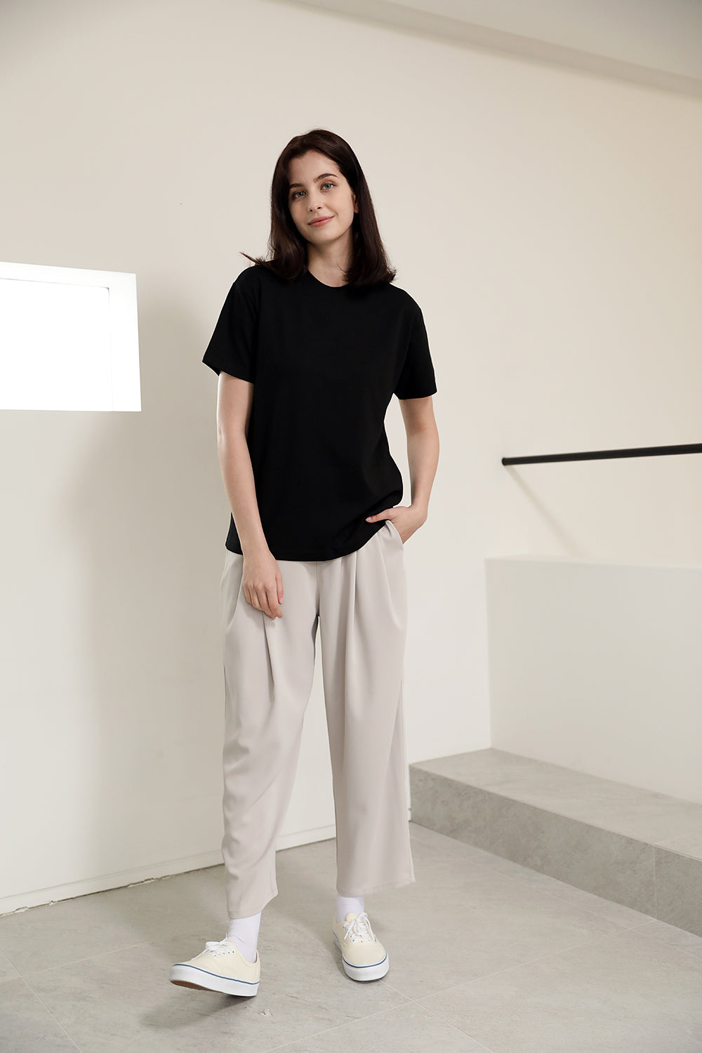 Women’s Normal Regular-Fit Short-Sleeve T-Shirt – Easy Multipack