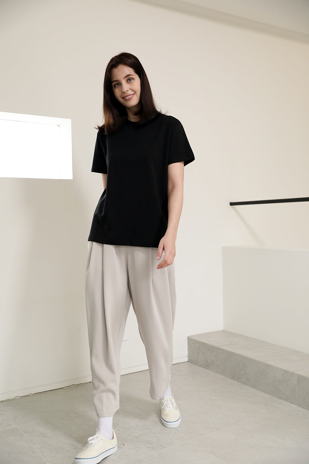 Women’s Normal Regular-Fit Short-Sleeve T-Shirt – Easy Multipack