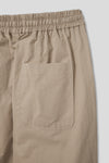 EDUARDO Cotton Drawstring Wide Fit Cropped Casual Pants for Men and Women.