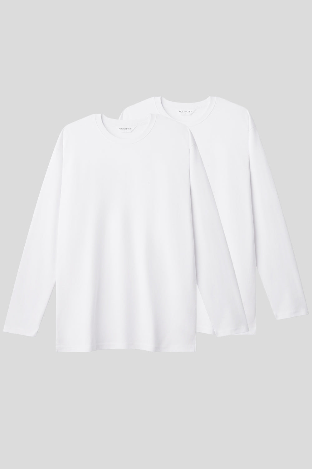Men’s Relax Semi-Oversized Layering Long-Sleeve T-Shirt – Easy Multipack