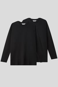 Men’s Relax Semi-Oversized Layering Long-Sleeve T-Shirt – Easy Multipack