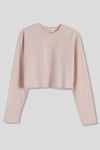 EDUARDO Casual Mid Weight Women's Long Sleeve Crop Top Shirts.