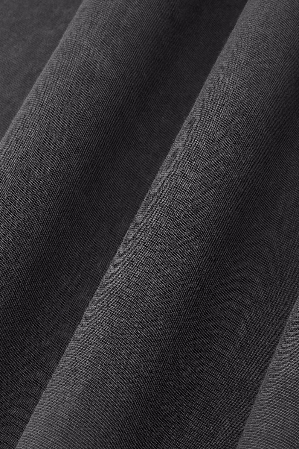 Men’s Oversized Pigment-Dyed Long-Sleeve T-Shirt with Ribbed Cuffs