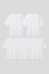 EDUARDO  Men's Anyone Overfit Short Sleeve T-Shirt Easy Set, 5-pack.