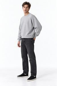 Men’s Oversized Soft Heavyweight Cropped Sweatshirt