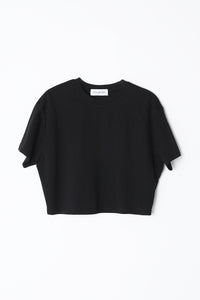 Women’s Normal Regular-Fit Cropped Short-Sleeve T-Shirt – Easy Multipack
