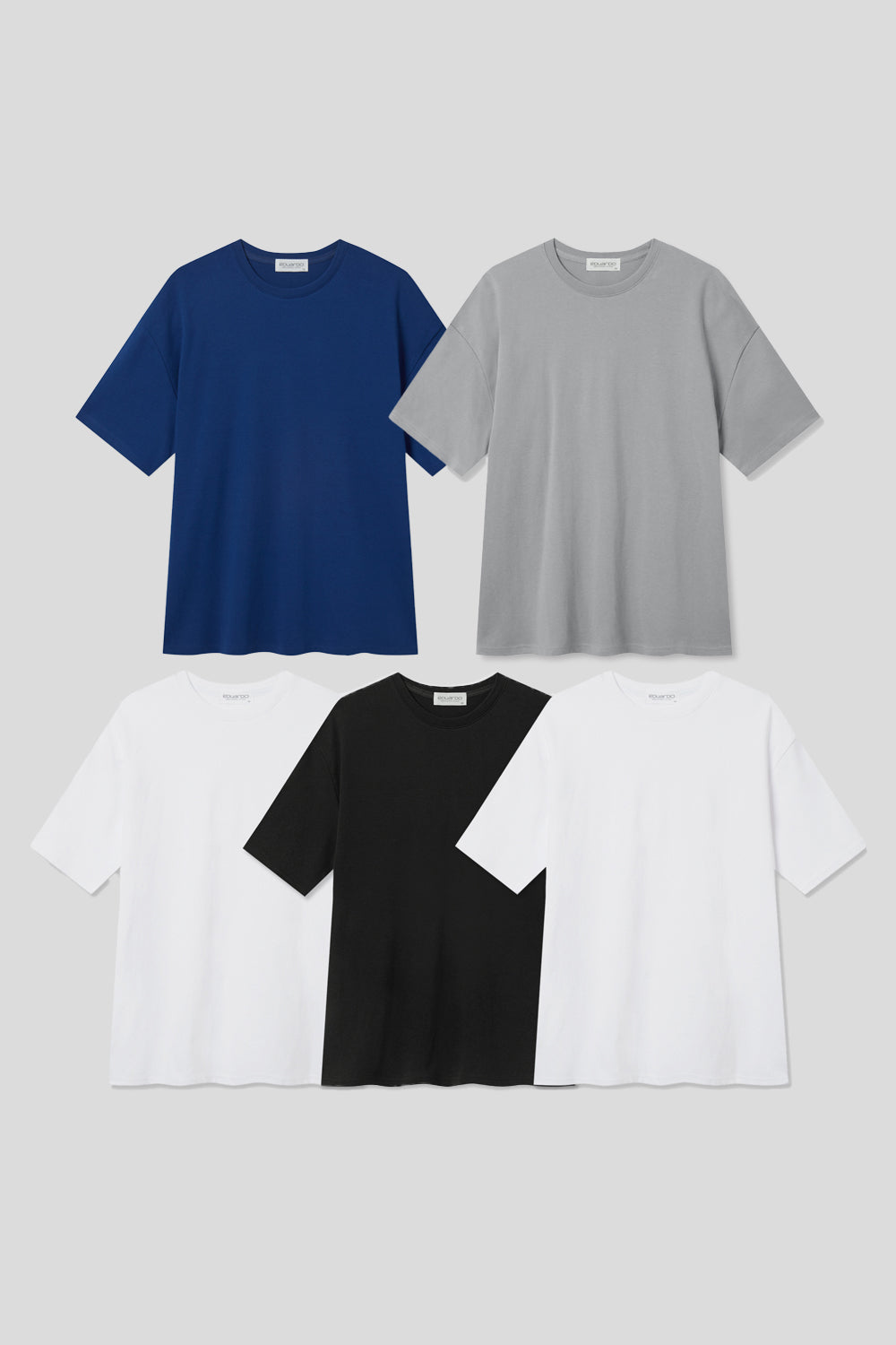 【MODERNIF】Blanc Overfit Short Sleeve T-shirt CGPFA001-N01-188277-1400px-
