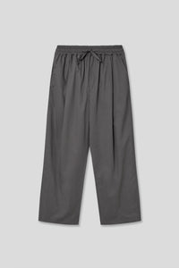 EDUARDO Cotton Drawstring Wide Fit Cropped Casual Pants for Men and Women.