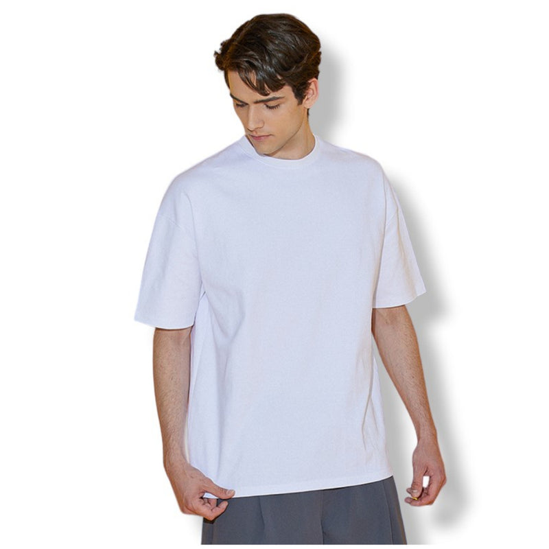 EDUARDO Men's Anyone-over fit short-sleeved t-shirt multipack 3 pcs [White:2/Black:1]