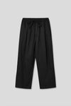 EDUARDO Cotton Drawstring Wide Fit Cropped Casual Pants for Men and Women.