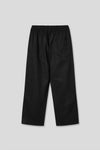 EDUARDO Cotton Drawstring Wide Fit Cropped Casual Pants for Men and Women.