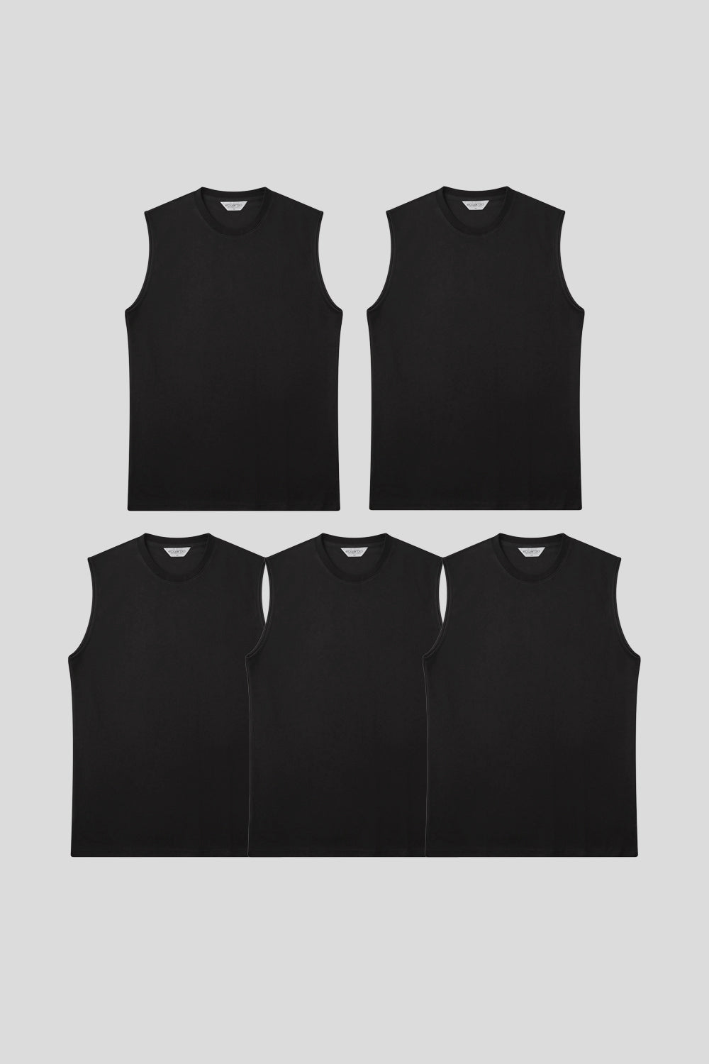 Men’s Normal Regular-Fit Layering Tank Top – Easy Multipack