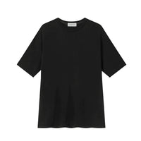 EDUARDO Men's Relaxed semi-overfit short-sleeved t-shirt multipack 3 pcs  [Black]