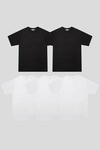 Men’s Normal Regular-Fit Layering Short-Sleeve T-Shirt – Easy Multipack