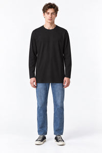 Men’s Relax Semi-Oversized Layering Long-Sleeve T-Shirt – Easy Multipack