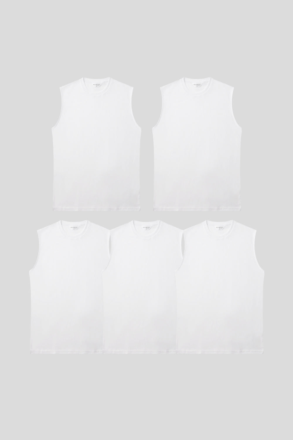 Men’s Normal Regular-Fit Layering Tank Top – Easy Multipack