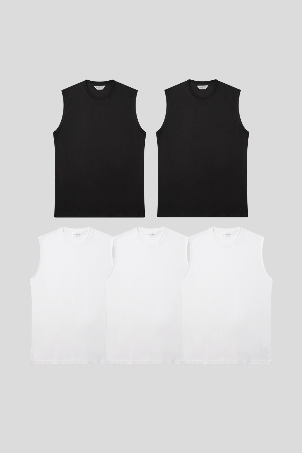 Men’s Normal Regular-Fit Layering Tank Top – Easy Multipack