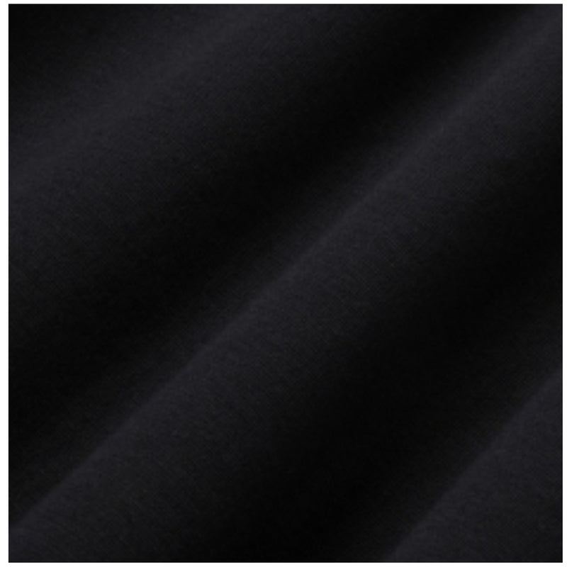 EDUARDO Men's Semi Over Relaxed Fit Long-Sleeve Crew Neck T-Shirt Multipack 3 Pcs [Black/White]