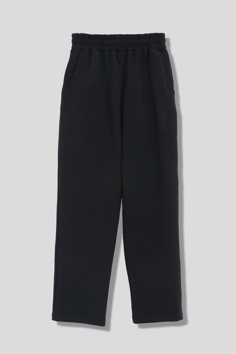 EDUARDO Women High-Density Classic Semi-Wide Sweatpants, Pocket.