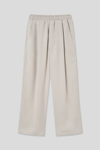 EDUARDO Men's Drawstring Elastic Waisted Wide Leg Trouser with Pockets.