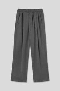 EDUARDO Men's Drawstring Elastic Waisted Wide Leg Trouser with Pockets.