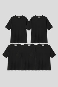 Men’s Relax Semi-Oversized Short-Sleeve T-Shirt – Classic Multipack