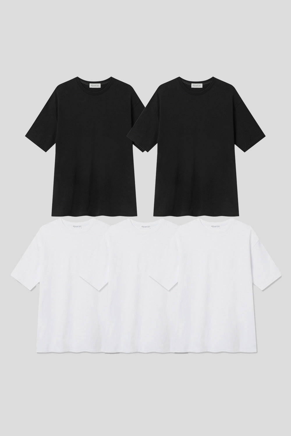 Men’s Relax Semi-Oversized Short-Sleeve T-Shirt – Easy Multipack