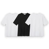 EDUARDO Men's Anyone-over fit short-sleeved t-shirt multipack 3 pcs [White:2/Black:1]