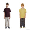 EDUARDO Children Unisex Short-Sleeve T-Shirt Semi Over Relaxed Fit Boys and Girls. (Cool Cotton Modal Blend)