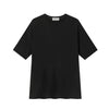 EDUARDO 3 Pack Men's Relaxed semi-overfit short-sleeved t-shirt multipack [Black]