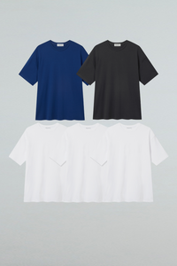 Luxe Comfort, Cotton Modal Blend Anyone Over Fit Short Sleeve T-Shirt Second Collection