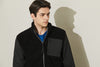 EDUARDO Men Women Standard Fit Reversible Fleece Zip-up Jacket.